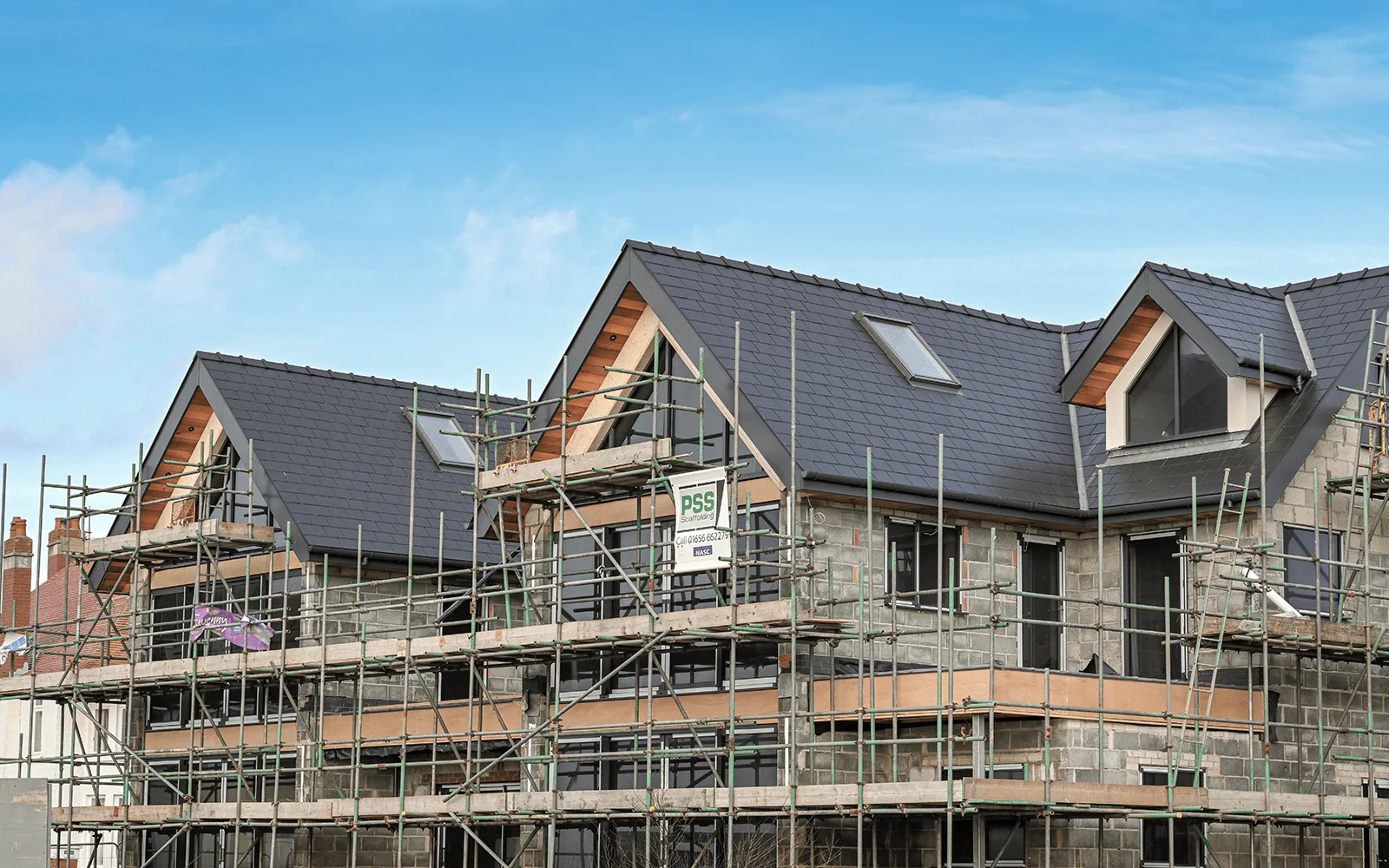 Completed roofing job in the St Helens area